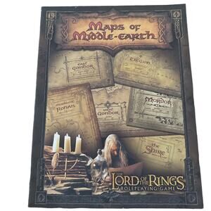 RPG d20 Maps of Middle-Earth VG Lord Of Rings